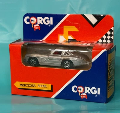 Corgi Mercedes 300SL J122/1  New in Original Box -1990 - Gullwing Coupe - Mint - Image 1 of 4
