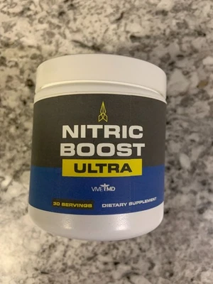 Nitric Boost Ultra Polvo para ed, Nitric Boost Ultra para hombres (30 porciones) VIVEMD Foto 1 de 3