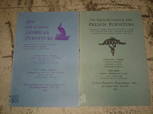 Set Of 2 Parke Bernet Catalogs 18th Century French And American Furniture 1969 - Bild 1 von 1