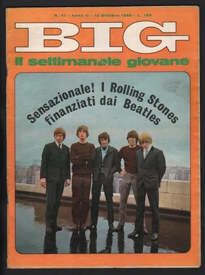 BIG 41/1966 ROLLING STONES BEATLES PETTENATI MILENA CANTU' ROKES EQUIPE BARDOT - Immagine 1 di 4
