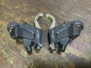 Shimano Deore XT ST-M739 3x8 Trigger Shifters + Brake Levers STI 8 Speed Japan - Picture 1 of 12