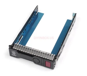 Caddy de disque dur 3,5 pouces HP d'origine 651314-001 pour HP DL360p DL380p DL380 G8 G9 - Photo 1/10