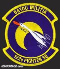 USAF 122ND FIGHTER SQ -F-15C/D- BAYOU MILITIA - Louisiana ANG - ORIGINAL PATCH