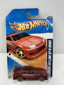 Hot Wheels Nightburnerz ‘11 Nissan Skyline GT-R (R32) Red - Picture 1 of 3