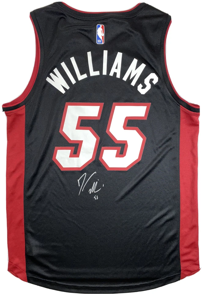 CAMISETA DE BALONCESTO FIRMADA POR JASON WILLIAMS AUTOGRAFIADA DEL MIAMI HEAT BAS FANÁTICOS Foto 1 de 4