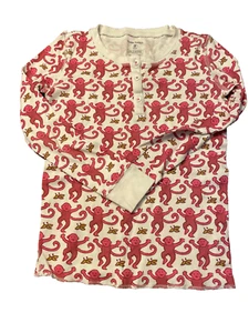 Roberta Roller Rabbit Monkey Pajamas Size 8 super comfy - Picture 1 of 4