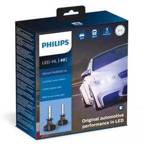 Philips H1 Ultinon Pro9000 LED (200% brighter) Headlight Bulb (set of 2) 5800K - Picture 1 of 15