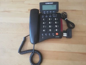 Rare Téléphone fixe Logicom L900 grosse touches voyant lumineux - Imagen 1 de 12