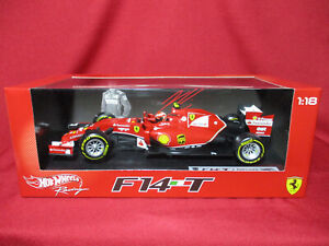 1:18 Kimi Raikkonen F14-T Scuderia Ferrari 2014 F1 GP Racing Car Hot Wheels