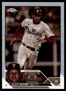 2023 Topps-Chrome Alec Bohm Philadelphia Phillies #105 - Foto 1 di 2