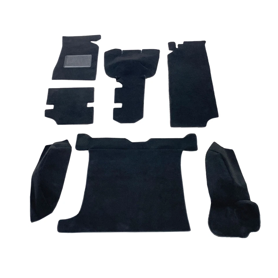 Suzuki Samurai Complete Carpet Kit 1985-1995 Black Grey Tan Loop Cutpile - Image 1 of 4