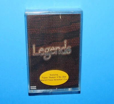LEGENDS w/ 2PAC, DR. DRE, WORLD CLASS WRECKIN CRU---SEALED CASSETTE!!!! - Image 1 of 3