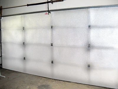 IES Reflective Foam Core Insulation Garage Door White Foil 24 Inch x 18ft AD5 R8