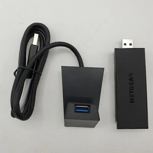 NETGEAR AC1200 Wi-Fi USB Adapter High Gain Dual Band USB 3.0 (A6210-100PAS) - Zdjęcie 1 z 3