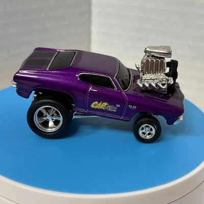 1:64 DieCast New Muscle Machines CARtoons Purple Chevrolet ‘69 Chevelle - Image 1 of 4