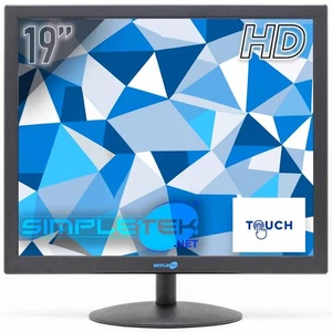 Monitor 19 " Square 4:3 5:4 Touch Screen Pos Case DVR Screen Touchscreen PC - Picture 1 of 8