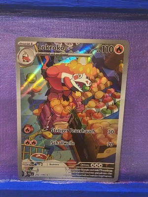Pokemon Entwicklungen in Paldea Lokroko PAL 202/193 Boosterfrisch Deutsch - Bild 1 von 4