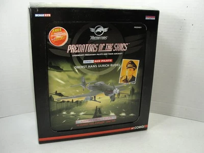 JUNKERS JU87G-1 STUKA, HANS ULRICH RUDEL HUSI SLOVAKIA 1944 - CORGI PR99401 1:72 - Image 1 of 4