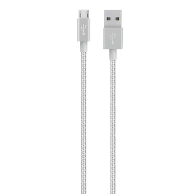 Belkin Mixit Braided Micro USB - 3M - Gray (New) - Image 1 of 3
