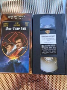 Where Eagles Dare (VHS, 2000, Clint Eastwood Collection) - Picture 1 of 1