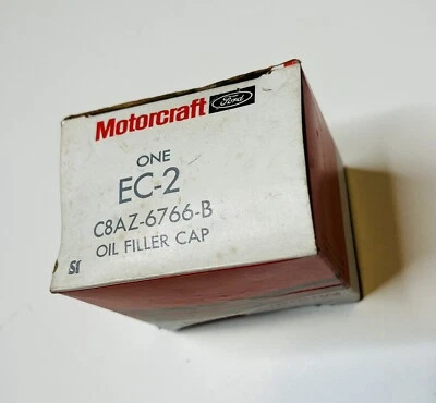 НОВАЯ ИЗ СТАРЫХ ЗАПАСОВ КРЫШКА МАСЛОЗАЛИВНОЙ ГОРЛОВИНЫ FORD MOTORCRAFT EC-2 C8AZ-6766-B - Изображение 1 из 4