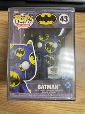 Funko Pop DC Batman Artist Series Blue & Yellow #43 Funko HQ Shop Exclusive