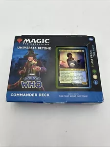 MTG Magic The Gathering Doctor Who Commander Deck Blast From The Past New Sealed - Picture 1 of 7