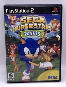 Sega Superstars Tennis (Sony PlayStation 2 PS2, 2008) Game Disc No Manual - Picture 1 of 3