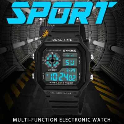 Novo relógio digital militar, esportivo, cronógrafo luminoso. ÚLTIMO!!! - Imagem 1 de 4