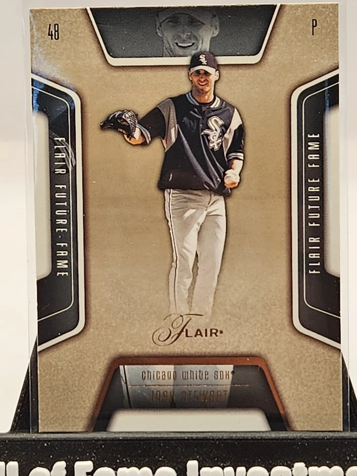 2003 Flair Baseball Card #114 Josh Stewart Future Fame #/025/025 Mint Condition  - Image 1 of 3