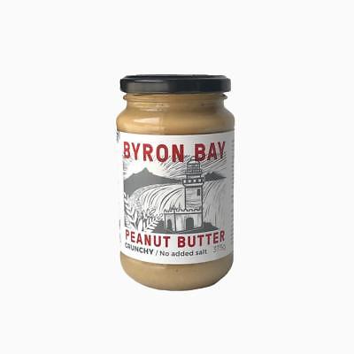 Byron Bay Peanut Butter - Crunchy With No Added Salt • 7.50$
