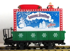 LGB 94615 CHRISTMAS BUBBLE CAR w/ SANTA VERY RARE - Picture 1 of 9