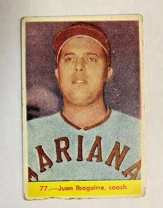 1956 CUBAN BASEBALL CARD JUAN IBAGUIRRE #77 - Picture 1 of 2