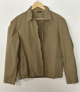 #198 Barbour 100% Cotton Bomber Jacket Size M - Picture 1 of 6