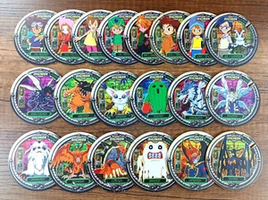 DIGIMON MEGA TAZOS 20/20 FULL SET!! PEPSICO, ARGENTINA 2001 - EXTREMELY RARE!! - Picture 1 of 23