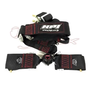 Arnés de carreras HPI 4 puntos 3 pulgadas arnés lado derecho negro HPRH-4900BK-R - Imagen 1 de 7