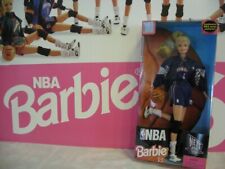 Vintage NBA Barbie - New Jersey Nets Doll Basketball 1998 Sealed Box (White)