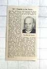 1952 Rc Chaplain To The Forces, The Rev H Dowd