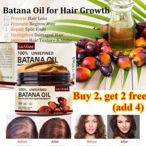 Batana Oil Conditioner For Hair Growth Healthier Thicker Fuller Anti Hair Loss - Picture 1 of 14