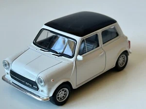 Mini Cooper 1300 British Legendary Car Model Toy White Diecast 1:43 Scale Welly - Picture 1 of 11