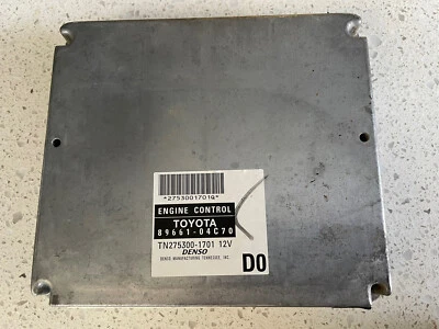 2008 TOYOTA TACOMA ENGINE COMPUTER ECU 89661-04C70 6 CYL WITH 123K MILES 4X2 OEM - Изображение 1 из 4