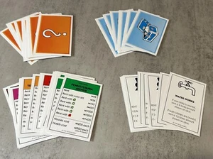 2017 Monopoly Game Replacement Cards - Chance, Title Deeds, Community Chest - Picture 1 of 3