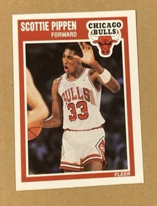 1989-90 Fleer Scottie Pippen #23 Chicago Bulls HOF - Bild 1 von 2