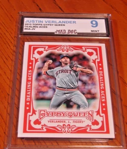 JUSTIN VERLANDER Insert---2013 GYPSY--Deal ACES----MINT 9****ASTROS-TIGERS***Dog - Picture 1 of 1