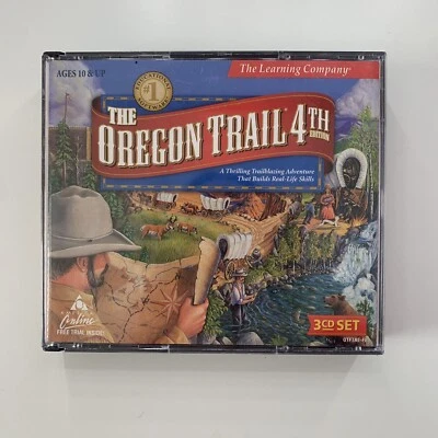 The Oregon Trail 4th Edition 3 CD Set The Learning Company 1999 - Image 1 of 4