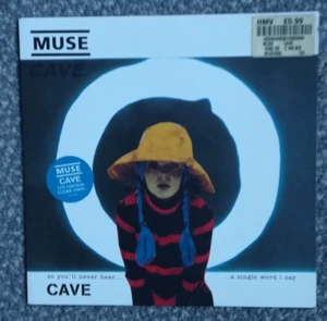 Muse. Cave. 7" Clear Vinyl Original Record 1999 Limited Edition - Picture 1 of 5