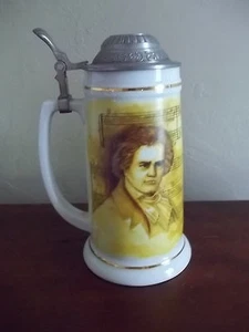 Made in Germany German Porcelain Stein Ludwig Beethoven - Picture 1 of 4
