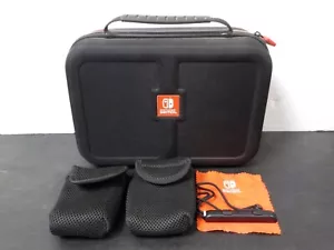 G 312 Nintendo Switch Carrying Case Carbon Fiber Hard Portable Pouch Travel Bag+ - Picture 1 of 7
