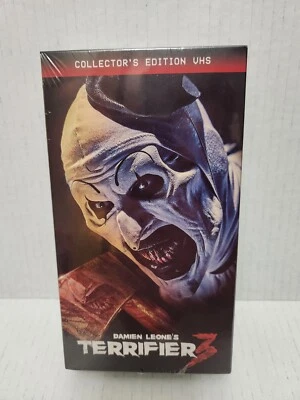 Terrifier 3 Collectors Edition 2 VHS Set Walmart Exclusive  Lauren LaVera horror - Image 1 of 4