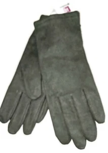 Better Ladies Suede  Gloves Women's,  Green, Medium, NEW. - Picture 1 of 3